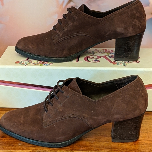 Air Twist Suede Ankle Boots, Brown and Black, Two - Picture 11 of 13